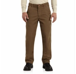 Men's Carhartt Flame-Resistant Washed Duck Work Dungaree #100791-246