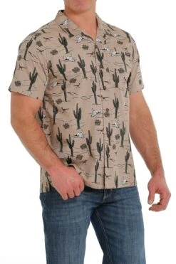 Men's Cinch Button Down Shirt #MTW1401023