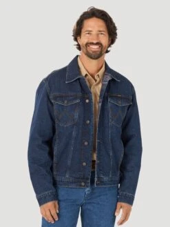 Men's Wrangler Blanket Lined Denim Jacket #112318487X