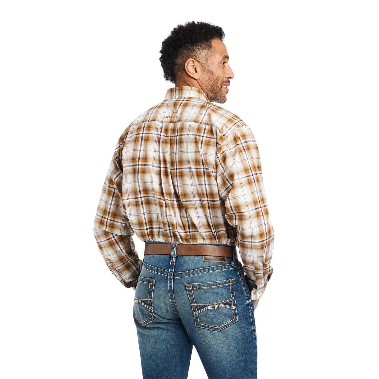 Men's Ariat Pro Series Geri Stretch Classic Fit Button Down Shirt #10042377 - Image 2