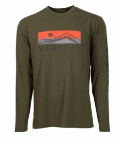 Men's Hooey Dusk Bamboo Habitat T-Shirt #HT1620OL