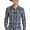 Men's Rock & Roll Cowboy Snap Front Shirt #RRMSOSRZ0F