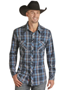 Men's Rock & Roll Cowboy Snap Front Shirt #RRMSOSRZ0F