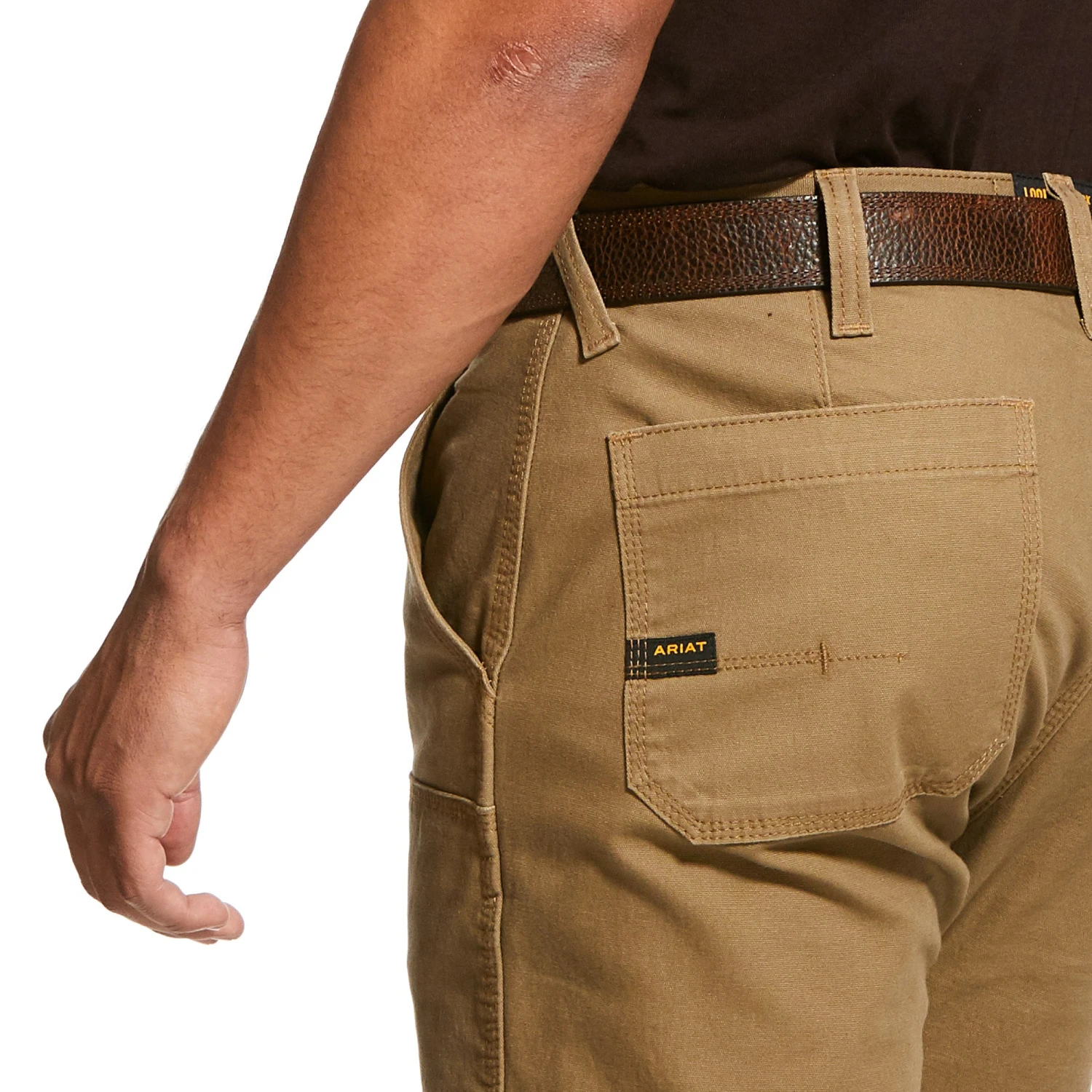 Men's Ariat Rebar Double Knee Pant #10030232 - Image 2
