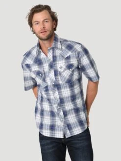 Men’s Wrangler Retro Snap Front Shirt #112324674