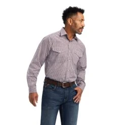 Men's Ariat Pro Series Francis Classic Fit Snap Front Shirt #10041794