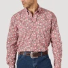 Men's Wrangler George Strait Button Down Shirt #112314986X (Big And Tall)