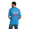 Men's Ariat Charger Vertical Flag T-Shirt #10040633