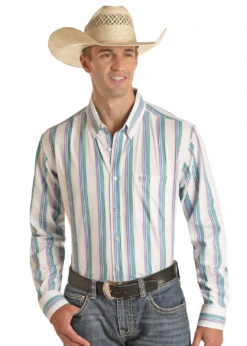 Men's Panhandle Button Down Shirt #PSMSOSR0MD