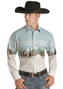 Men's Panhandle Snap Front Shirt #PHMSOSR0AN