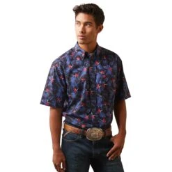 Men's Ariat Ike Button Down Shirt #10043622