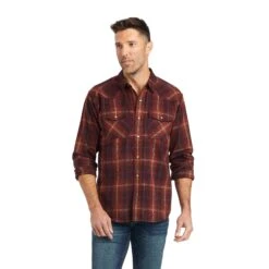 Men's Ariat Hiller Retro Fit Snap Front Shirt #10042366